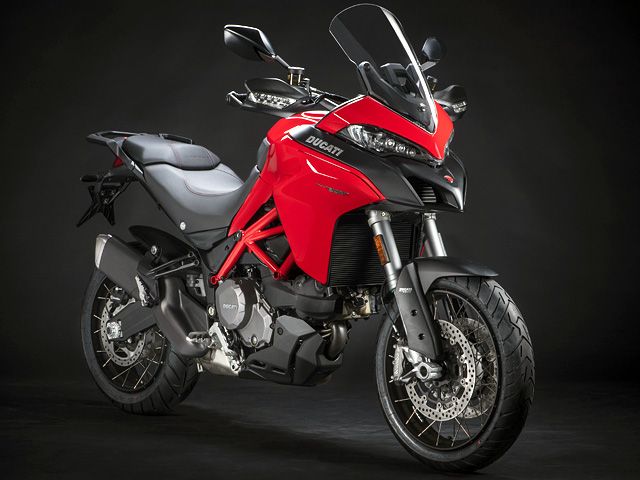 2019年 Multistrada 950S スポークホイール仕様 レッド(カタログメイン)