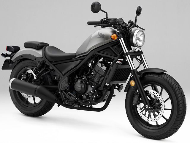 2019年 REBEL 250 ABS マットアーマードシルバーメタリック(カタログメイン)