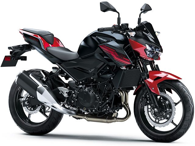 2019年 Z250 キャンディカーディナルレッド×メタリックフラットスパークブラック(カタログメイン)