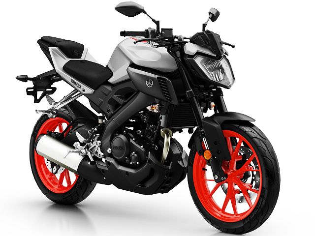 2019年 MT-125 MAT LIGHT GRAY METALLIC 4(カタログメイン)