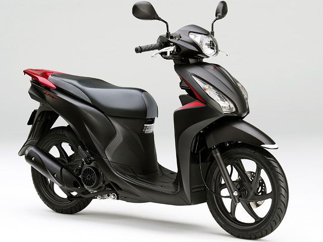 2019年 Dio 110 マットギャラクシーブラックメタリック(カタログメイン)