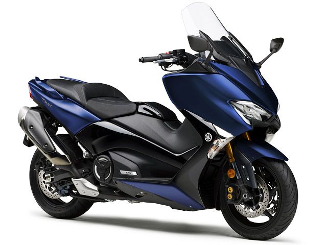 2018年 TMAX530 DX ABS マットダークパープリッシュブルーメタリック1(カタログメイン)