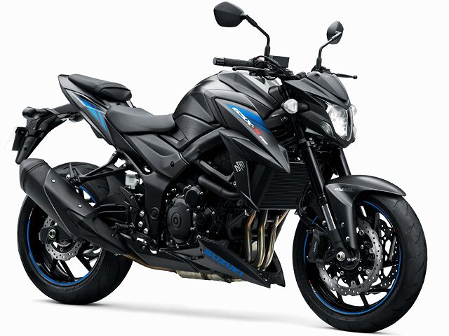 2019年 GSX-S750 ABS マットブラックメタリックNo.2(カタログメイン)