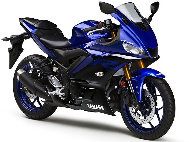 2019年 YZF-R25 ABS ディープパープリッシュブルーメタリックC(カタログメイン)