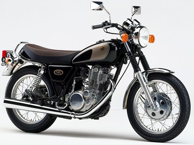 1994年 SR500 グリタリングブラック(カタログメイン)