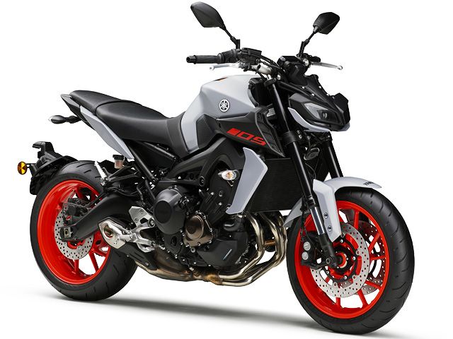 2019年 MT-09 ABS マットライトグレーメタリック4(カタログメイン)