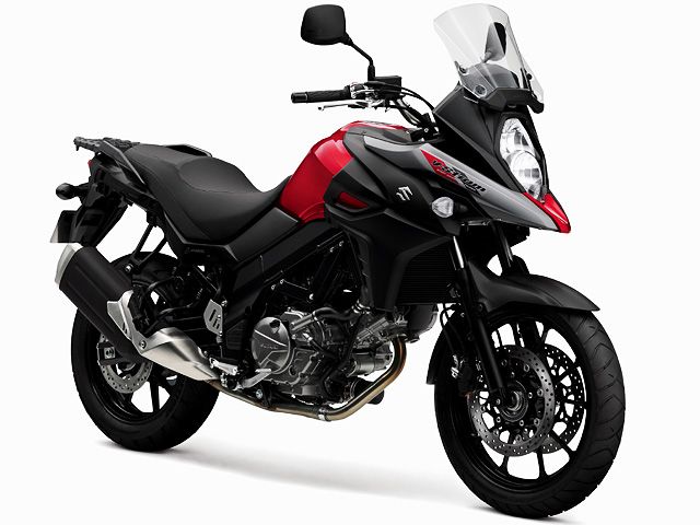 2019年 V-Strom 650 ABS キャンディダーリングレッド(カタログメイン)