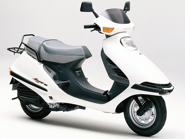 1994年 SPACY 125 パール・シーシェルホワイト(カタログメイン)