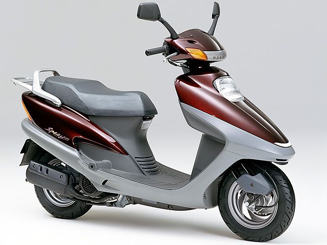 1997年 SPACY 125 キャンディガーネットレッド(カタログメイン)