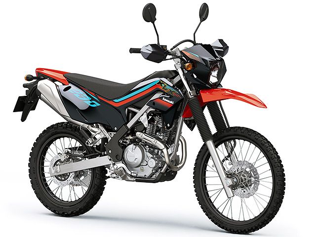 2020年 KLX230 SE ファイアークラッカーレッド(カタログメイン)