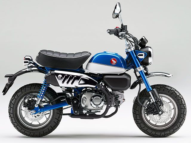 2019年 MONKEY125 パールグリッターリングブルー(カタログメイン)