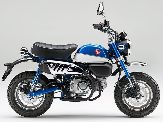2019年 MONKEY125 ABS パールグリッターリングブルー(カタログメイン)