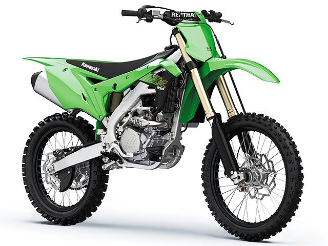 2020年 KX250 ライムグリーン(カタログメイン)