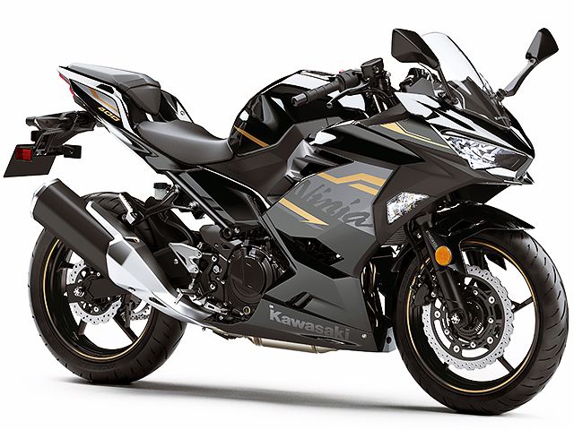 2020年 Ninja 400 メタリックスパークブラック×メタリックマットグラファイトグレー(カタログメイン)