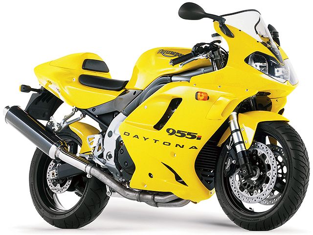 2002年 Daytona 955i アシディックイエロー(カタログメイン)
