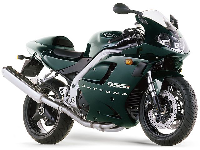 2002年 Daytona 955i Centennial Edition ブリティッシュレーシンググリーン(カタログメイン)