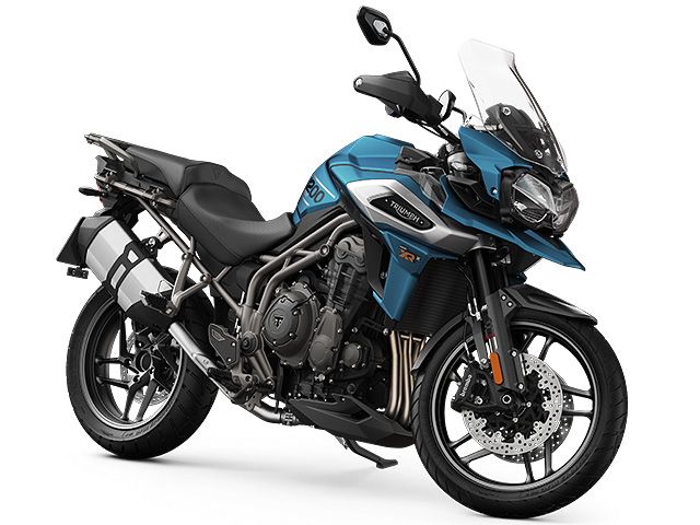 2018年 Tiger 1200 XRx Low マットコバルトブルー(カタログメイン)