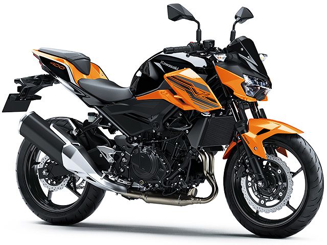 2020年 Z400 キャンディスチールファーニスオレンジ×メタリックスパークブラック(カタログメイン)