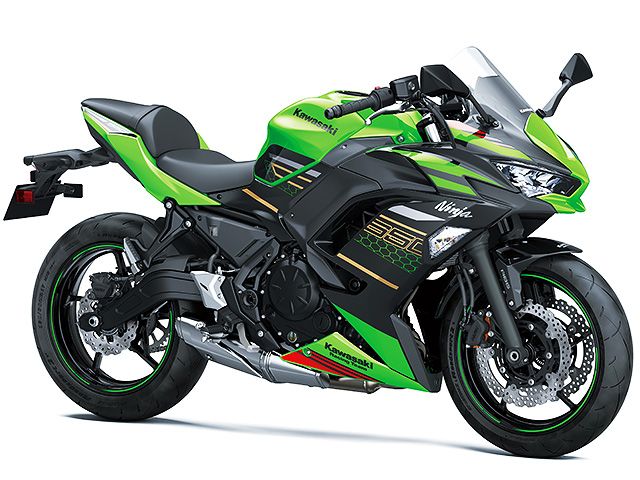 2020年 Ninja 650 ライムグリーン×エボニー(KRT)(カタログメイン)