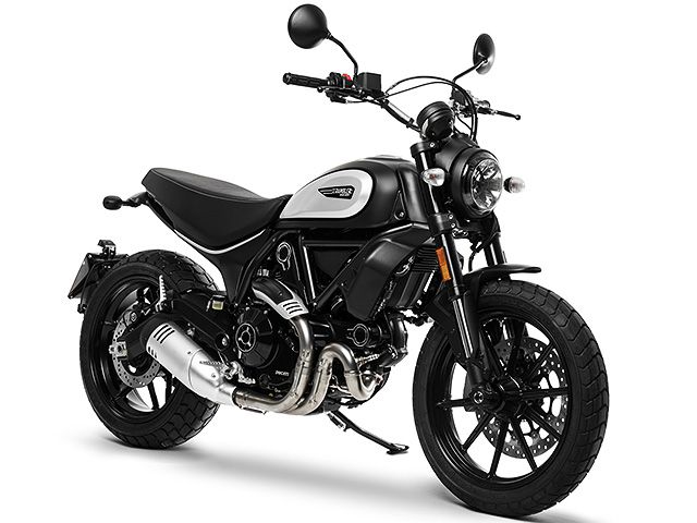 2020年 Scrambler Icon Dark マットブラック(カタログメイン)