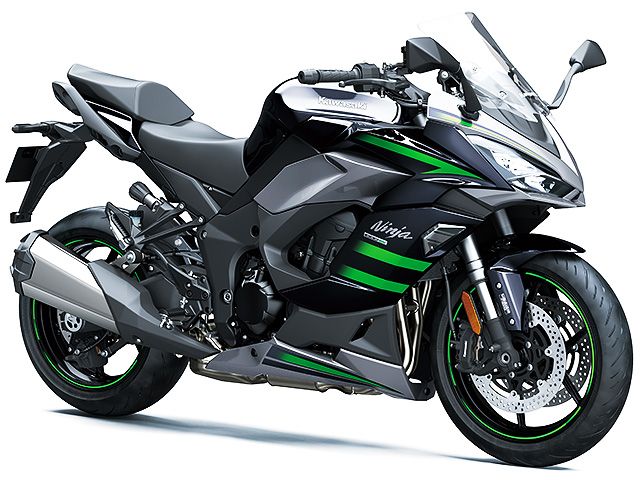2020年 Ninja 1000SX Metallic Graphite Gray/Metallic Diablo Black(カタログメイン)