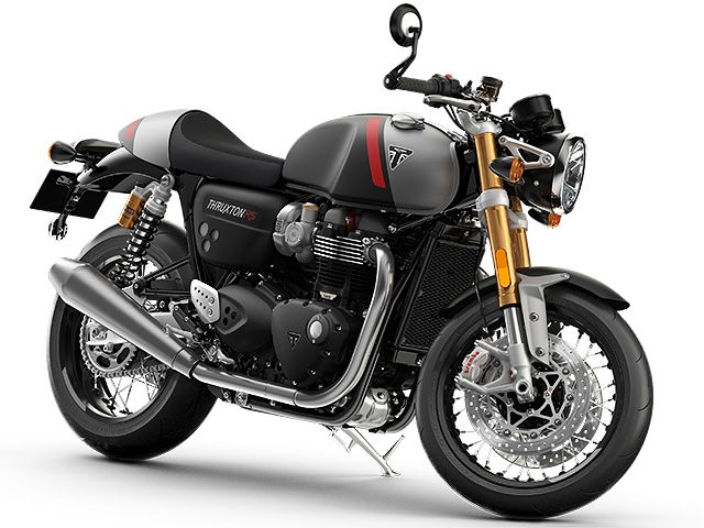 2020年 Thruxton 1200RS マットストームグレー×マットシルバーアイス(カタログメイン)