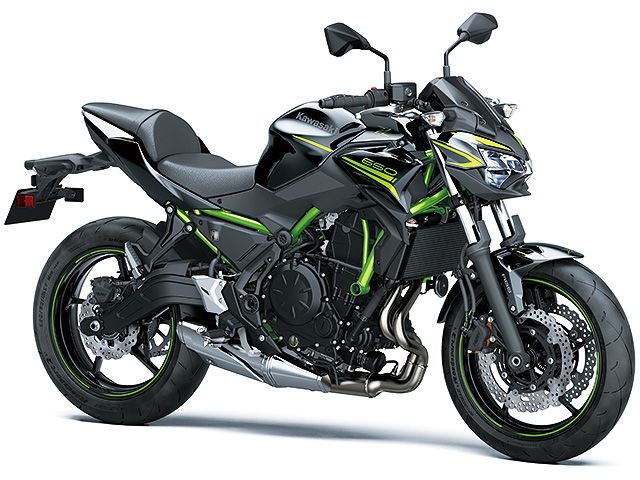 2020年 Z650 メタリックスパークブラック(カタログメイン)