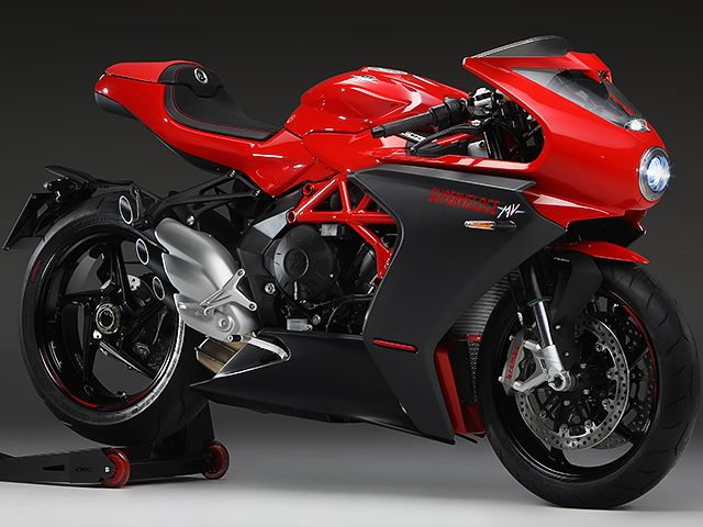 2020年 SUPERVELOCE 800 AGO RED/DARK METALLIC MATT GREY(カタログメイン)