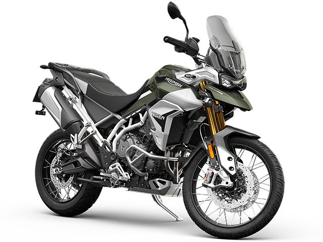 2020年 Tiger 900 Rally Pro マットカーキ(カタログメイン)