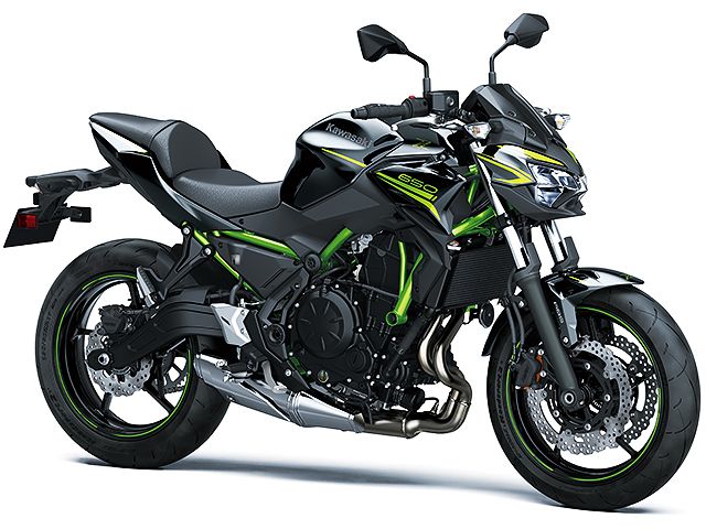2020年 Z650 メタリックスパークブラック(カタログメイン)