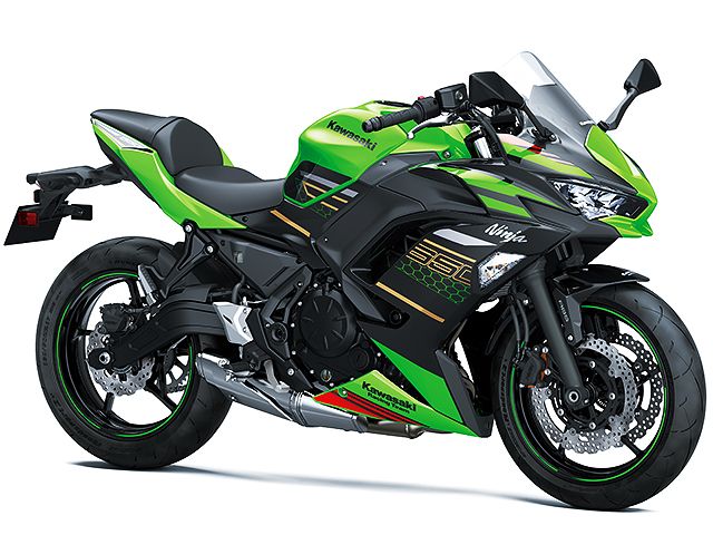 2020年 Ninja 650 KRT Edition ライムグリーン×エボニー(カタログメイン)