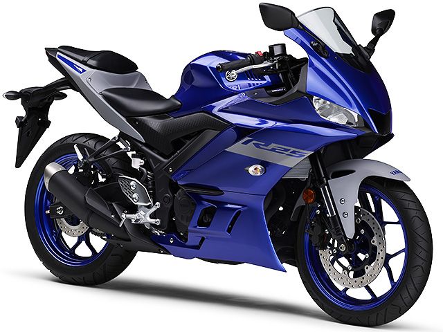 2020年 YZF-R25 ディープパープリッシュブルーメタリックC(カタログメイン)