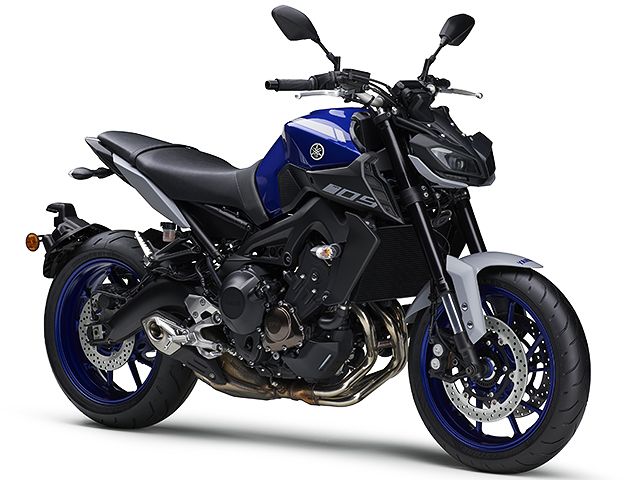 2020年 MT-09 ABS ディープパープリッシュブルーメタリックC(カタログメイン)