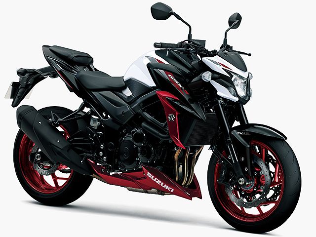 2020年 GSX-S750 ABS パールグレッシャーホワイト/グラススパークルブラック(カタログメイン)