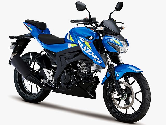 2020年 GSX-S125 ABS トリトンブルーメタリック(カタログメイン)