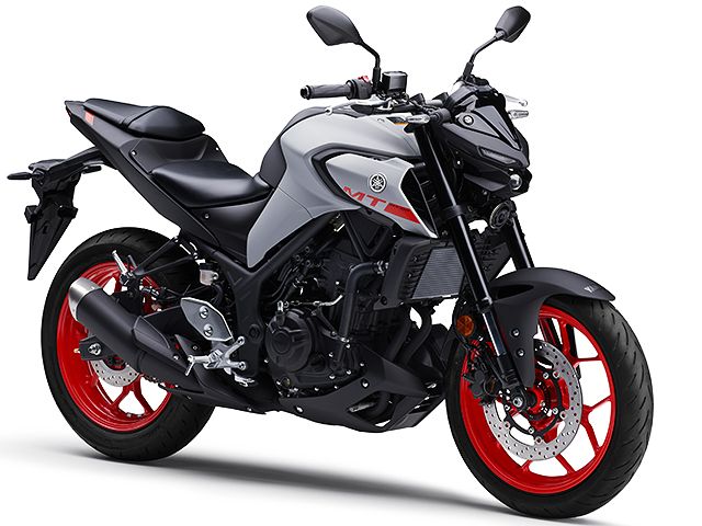 2020年 MT-03 ABS マットライトグレーメタリック4(カタログメイン)