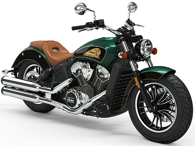 2020年 Scout ABS Metallic Jade/Thunder Black(カタログメイン)