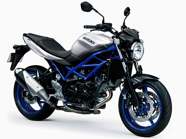 2020年 SV650 ABS ミスティックシルバーメタリック(カタログメイン)