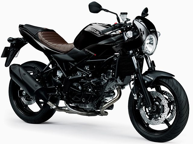 2020年 SV650X ABS グラススパークルブラック(カタログメイン)