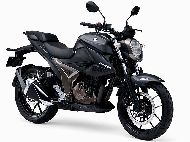 2020年 GIXXER 250 マットブラックメタリックNo.2(カタログメイン)