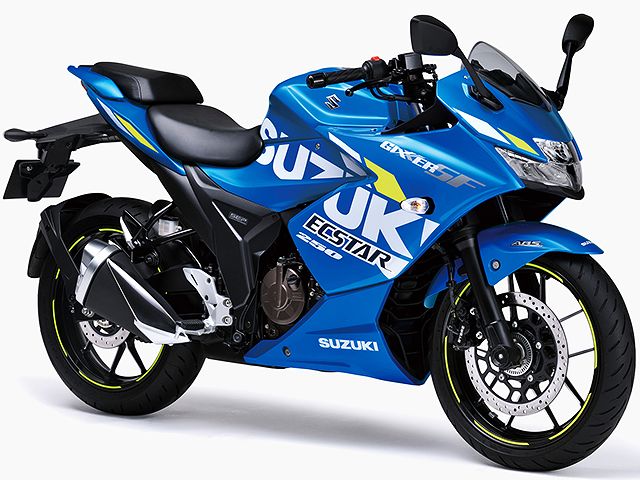 2020年 GIXXER SF250 トリトンブルーメタリック(カタログメイン)