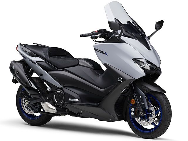 2020年 TMAX560 ABS マットブルーイッシュグレーメタリック3(カタログメイン)