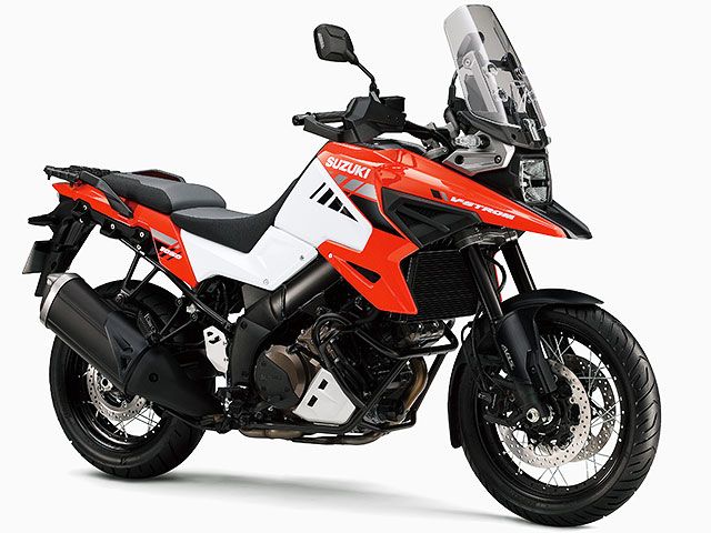 2020年 V-Strom 1050XT ブリリアントホワイト/グラスブレイズオレンジ(ヘリテージスペシャル)(カタログメイン)