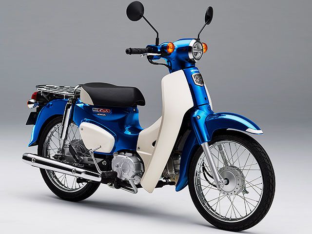 2020年 Super Cub 110 グリントウェーブブルーメタリック(カタログメイン)