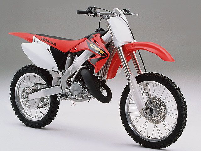 2003年 CR125R エクスプロージョンレッド(カタログメイン)