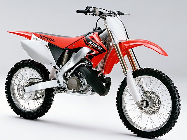 2004年 CR250R エクストリームレッド(カタログメイン)