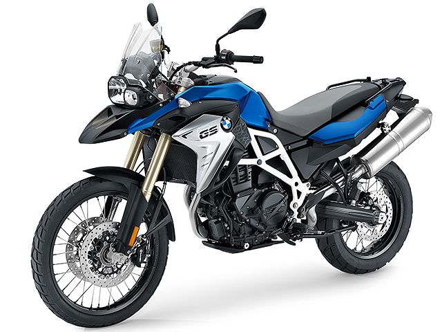 2018年 F800GS レーシングブルーメタリック(カタログメイン)