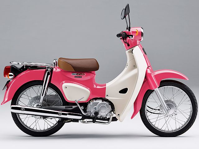 2020年 Super Cub 50 「天気の子」ver. サマーピンク(カタログメイン)