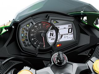 2021年 Ninja ZX-25R SE(メーター表示イメージ)