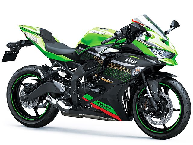 2021年 Ninja ZX-25R SE KRT Edition ライムグリーン×エボニー(カタログメイン)